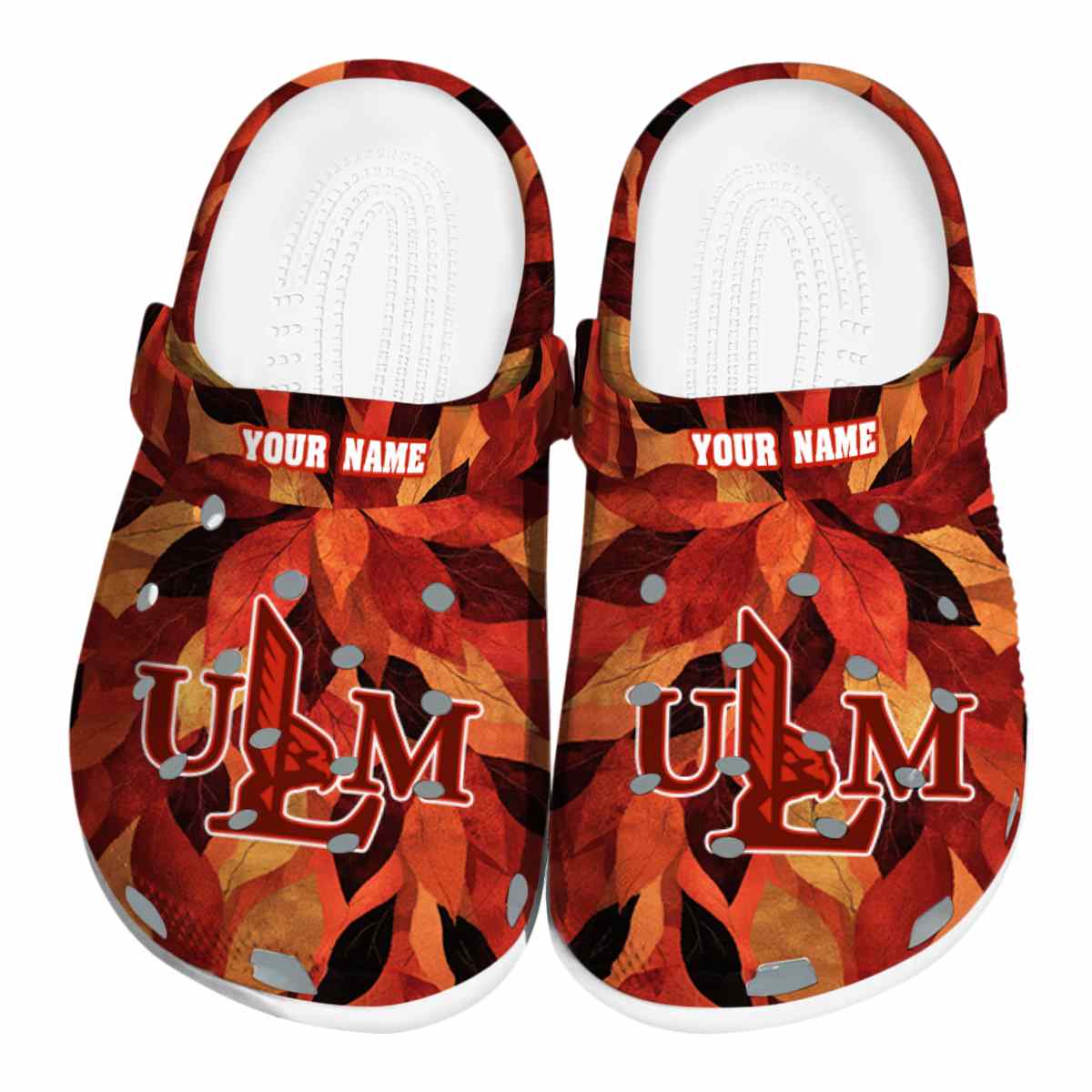 Louisiana-Monroe Warhawks NCAA Sport Crocs Crocband Clogs Shoes Comfortable For Men Women and Kids