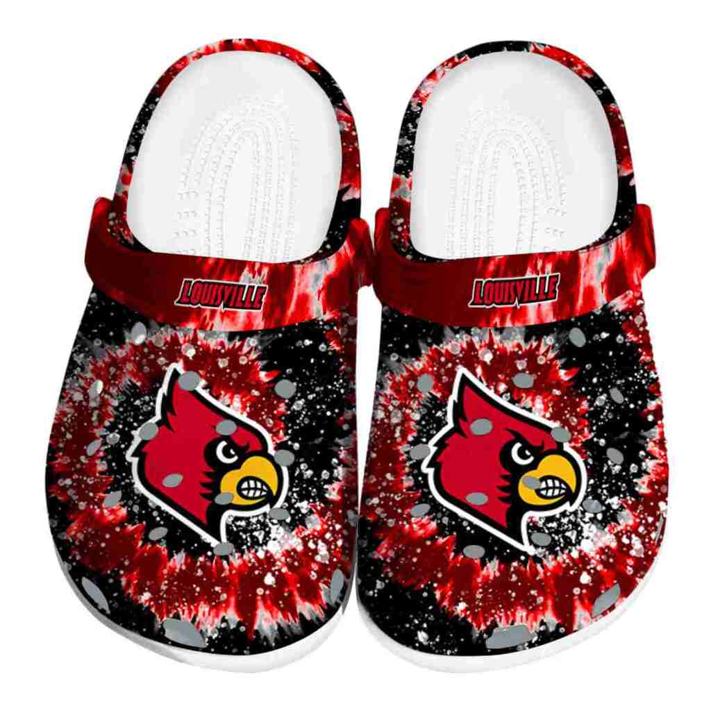 Louisville Cardinals Radiant Burst Effect ClogTVC180112