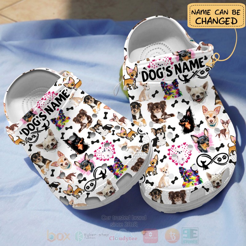 Love Chihuahua Dog Crocs Crocband Clogs Shoes Comfortable For Men Women and Kids