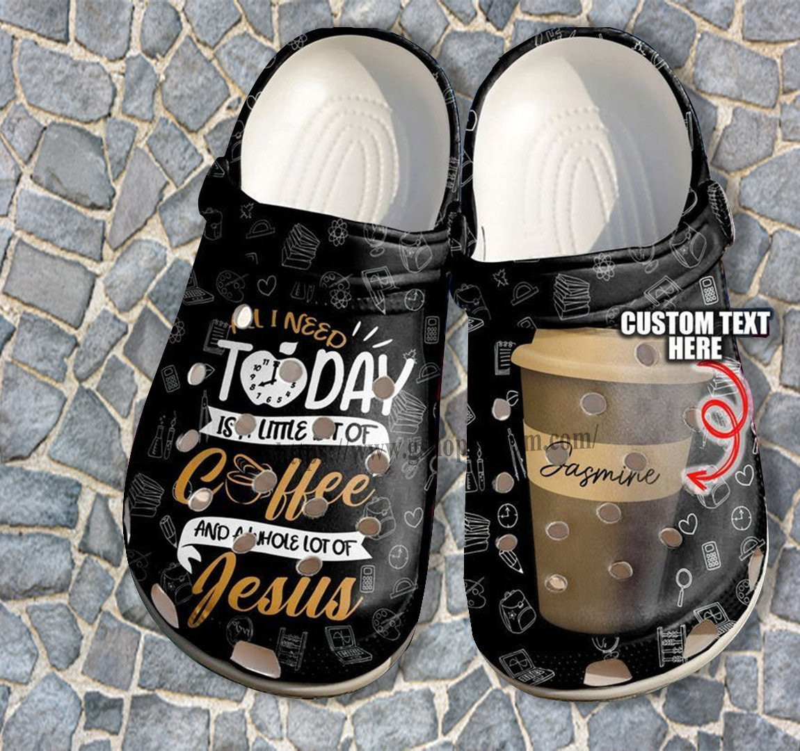 Love Coffee Jesus Shoes Birthday Gift