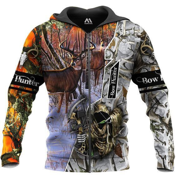 Love Deer Hunting 3D All Over Print Hoodie, Zip Hoodie