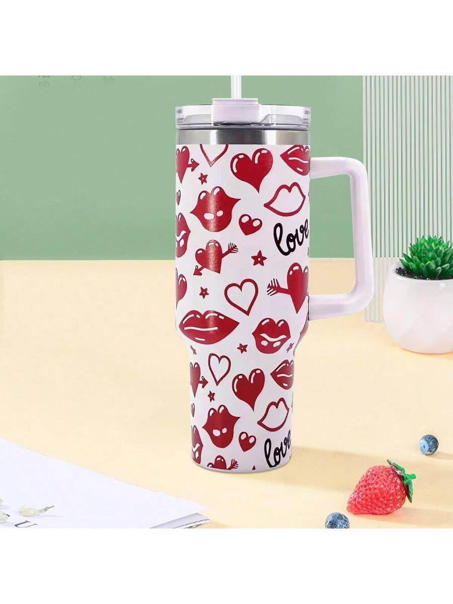 Love Heart And Lip Custom Stanley Cup 40 oz 30 oz Tumbler With HandleTVC2301656