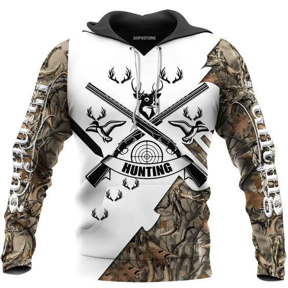 Love Hunting 3D All Over Print Hoodie, Zip Hoodie