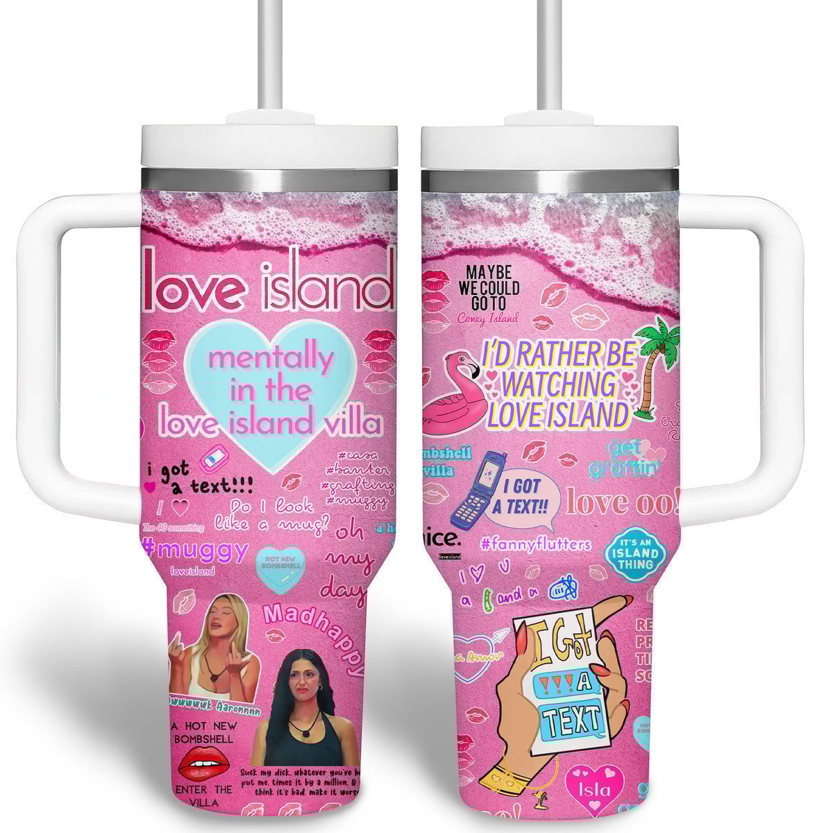 Love Island TV Series Custom Stanley Cup 40 oz 30 oz Tumbler With HandleTVC2301740
