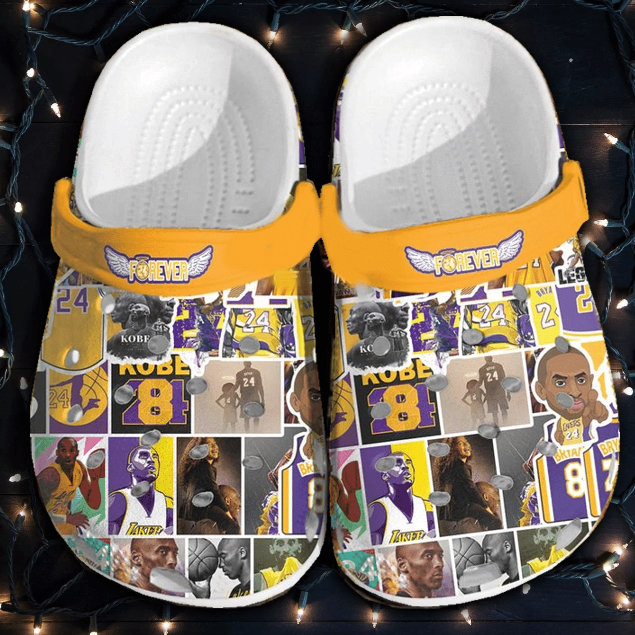 Love Kobe Crocs Clog Shoes