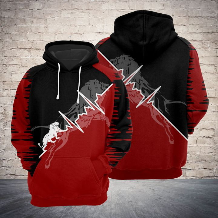 Love Lion 3D All Over Print Hoodie, Zip Hoodie