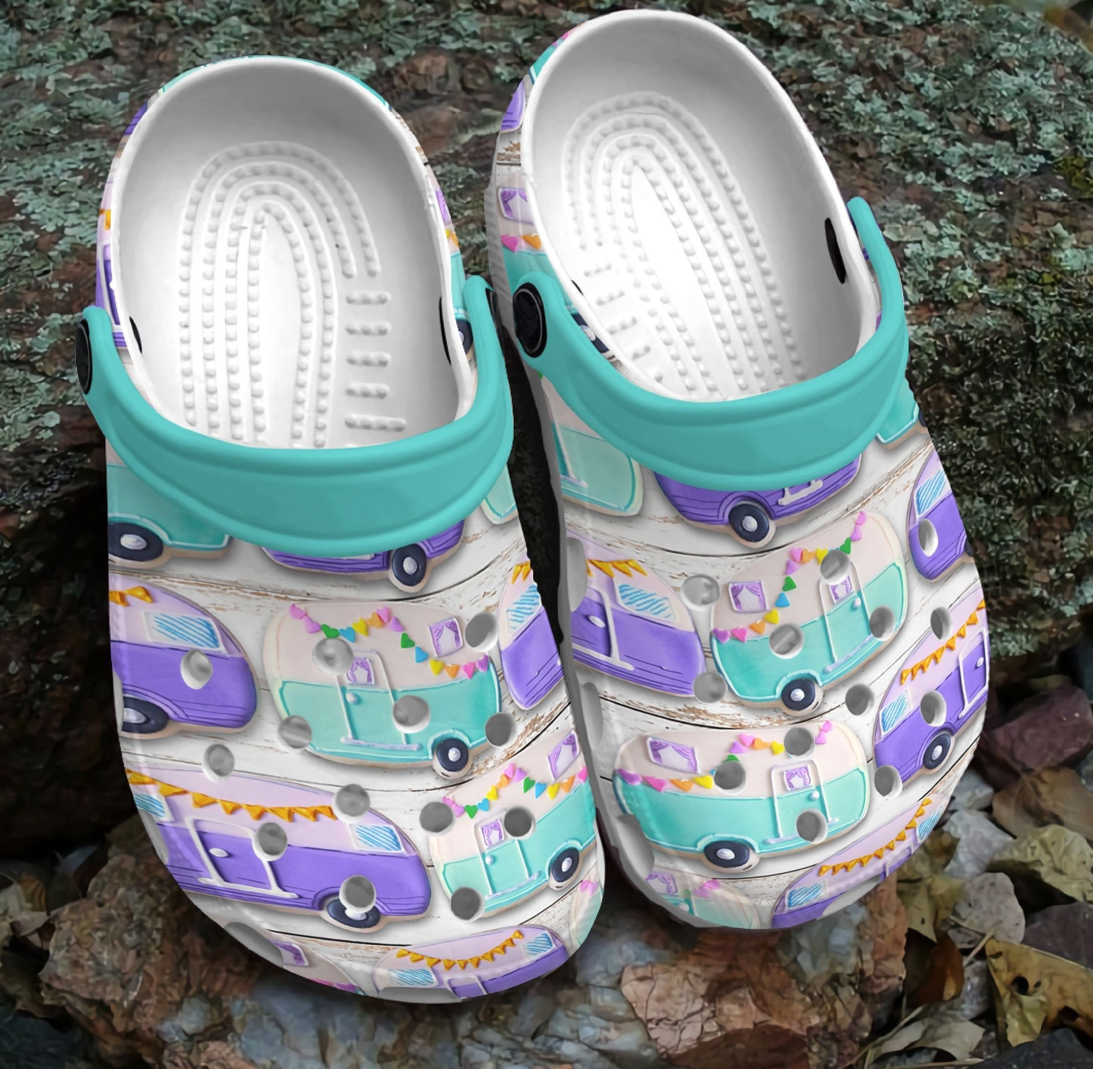 Lovely Campers Shoes - Car 3D Clogs Birthday Gift