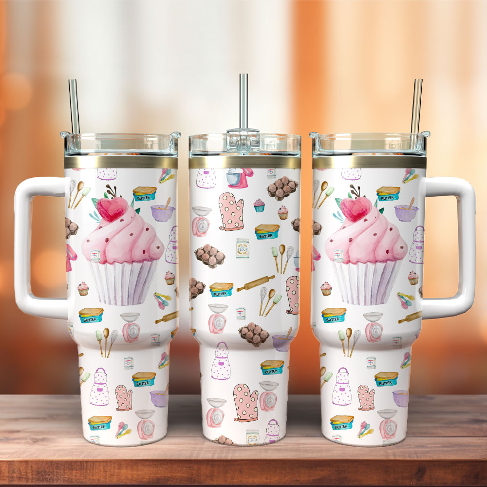 Lovely Cupcake Custom Stanley Cup 40 oz 30 oz Tumbler With HandleTVC2301247