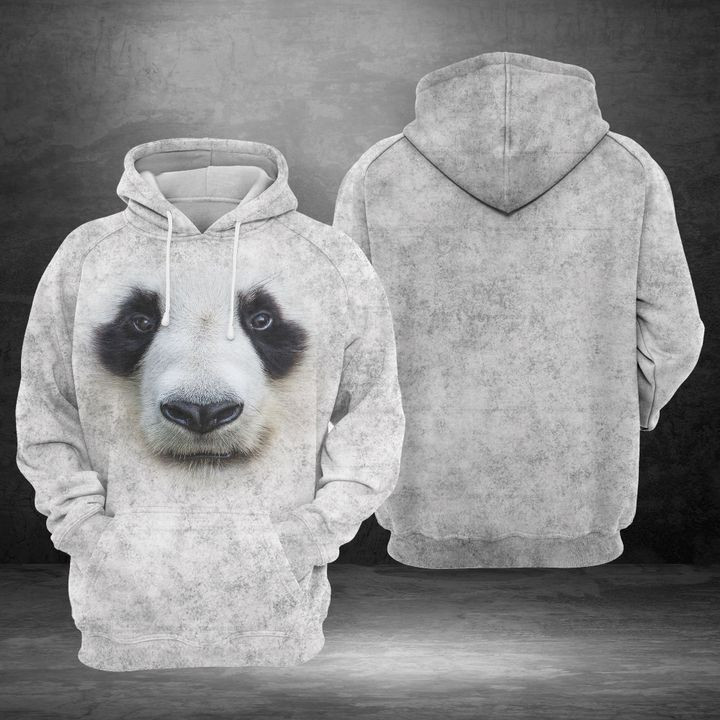Lovely Great Panda 3D All Over Print Hoodie, Zip Hoodie