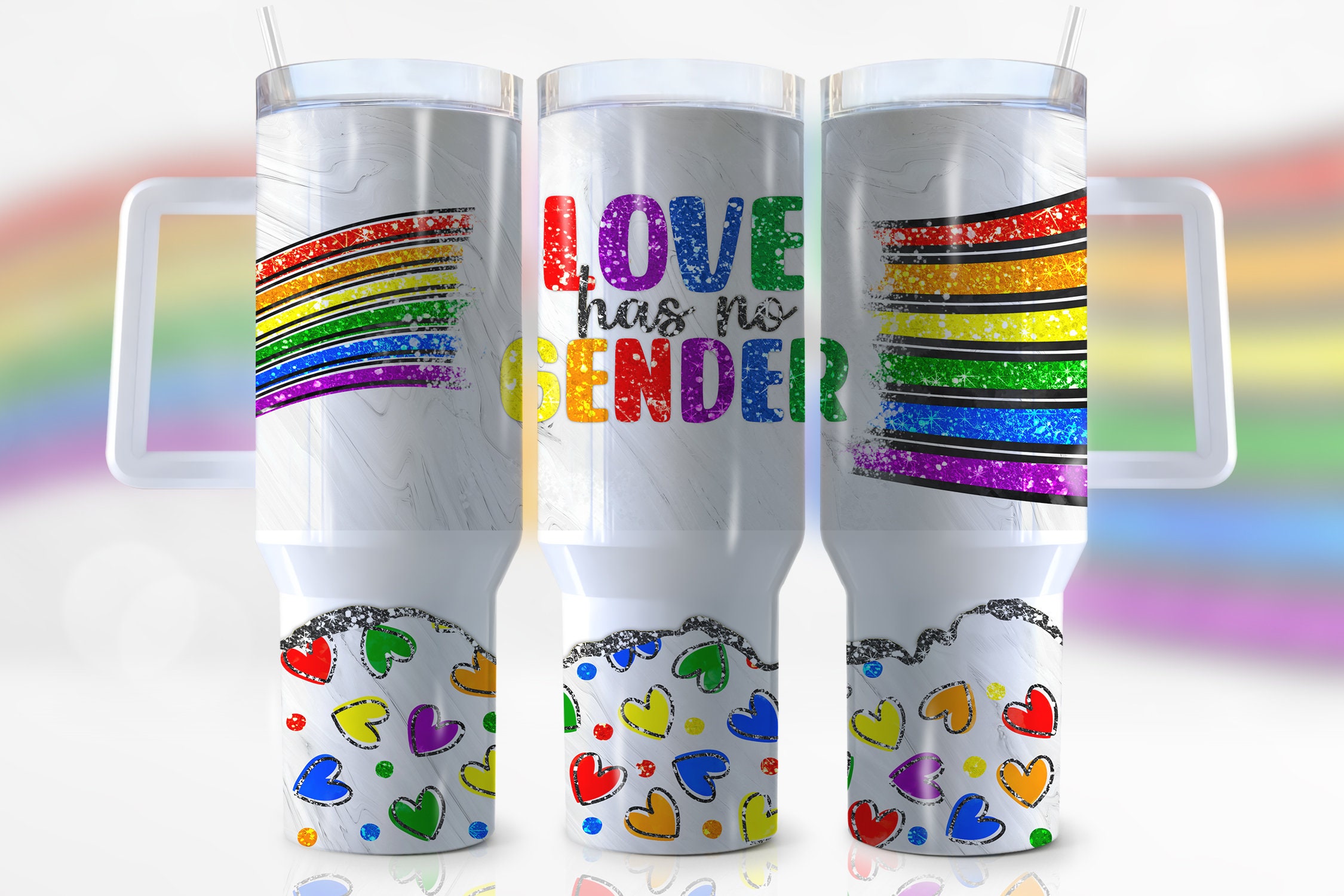 LQBTQ+ Love Custom Stanley Cup 40 oz 30 oz Tumbler With HandleTVC2301946