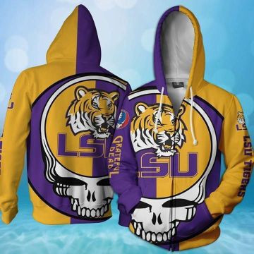 Lsu Tigers 3D All Over Print Hoodie, Zip Hoodie