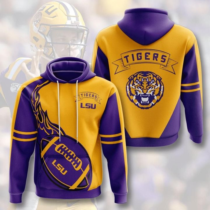 Lsu Tigers 3D All Over Print Hoodie, Zip Hoodie
