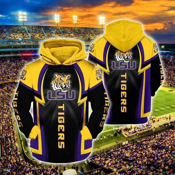 Lsu Tigers 3D All Over Print Hoodie, Zip Hoodie