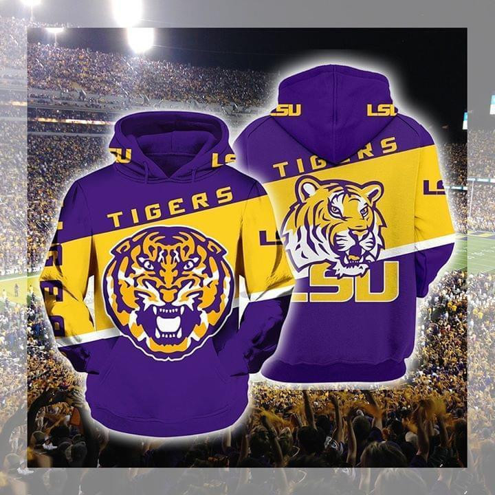 Lsu Tigers 3D All Over Print Hoodie, Zip Hoodie