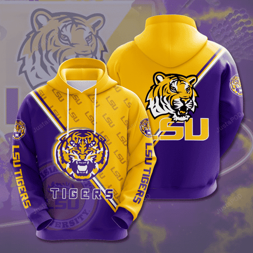 Lsu Tigers Ncaa 3D All Over Print Hoodie, Zip Hoodie
