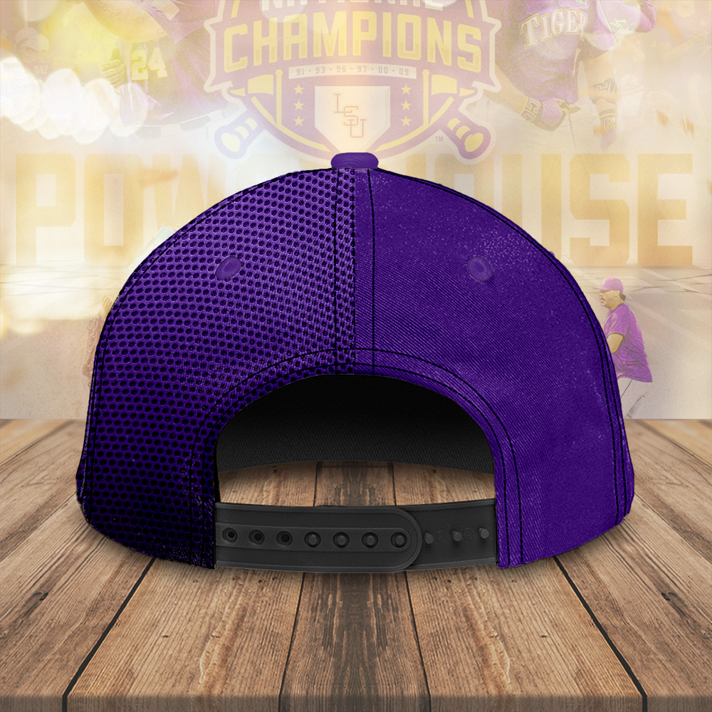 LSU Tigers NCAA Baseball Personalized Cap - Classic Hat for True Fans