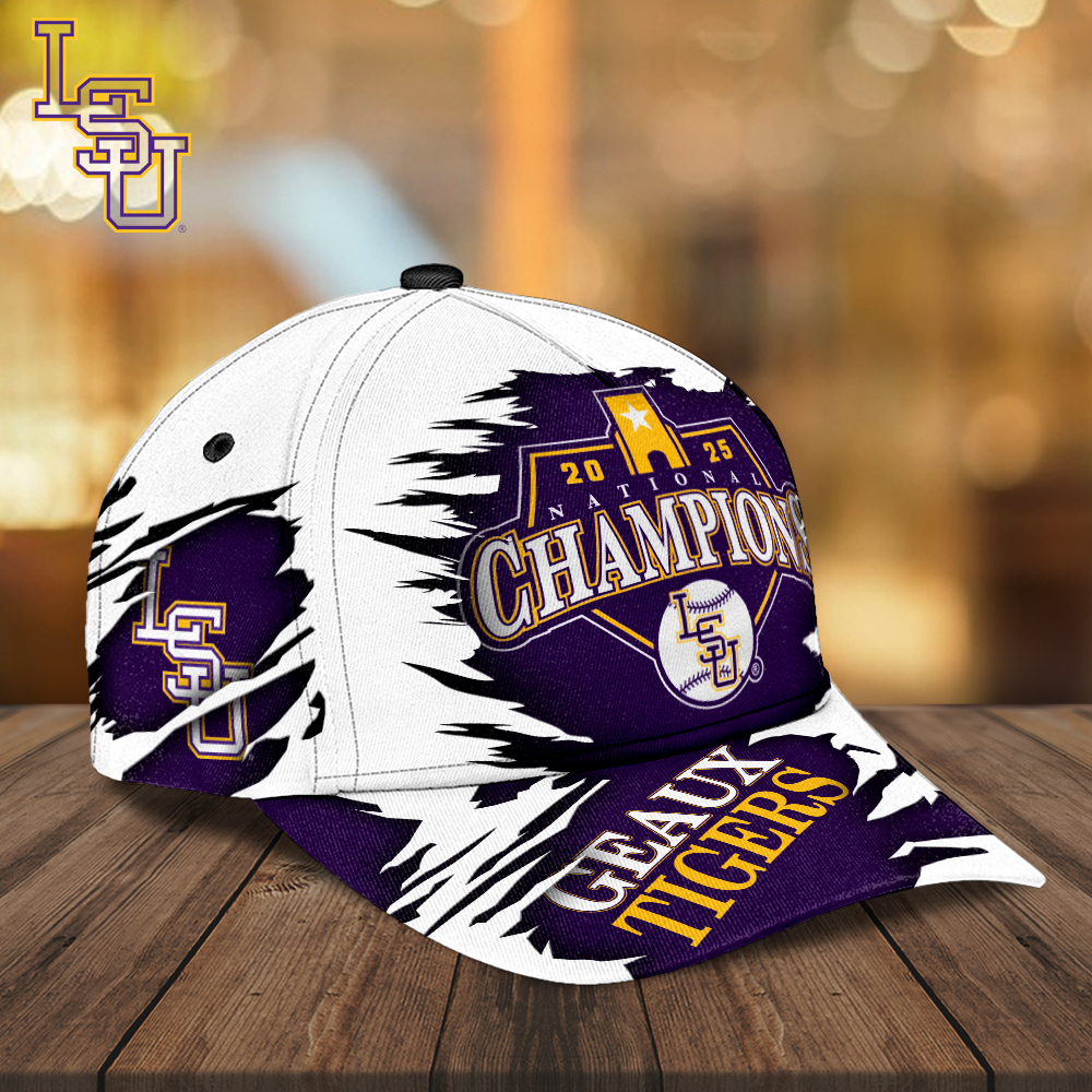 LSU Tigers Ncaa Baseball Personalized Cap For Fan Baseball Cap Classic Hat