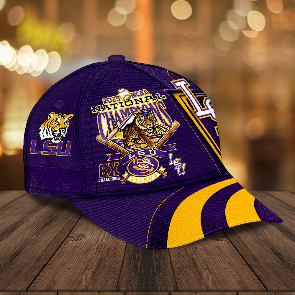 LSU Tigers Ncaa Baseball Personalized Cap For Fan Baseball Cap Classic Hat