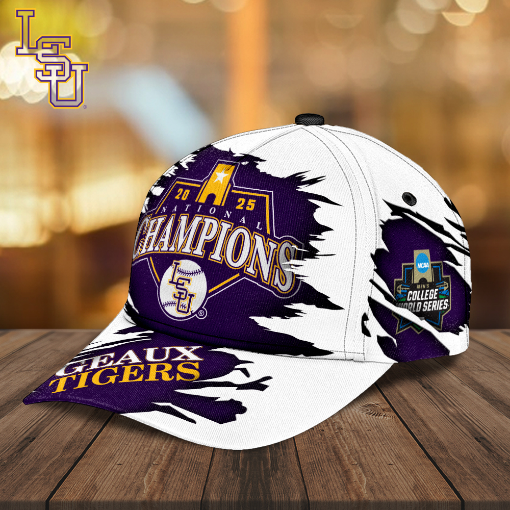 LSU Tigers Personalized Baseball Cap - Classic Fan Pride