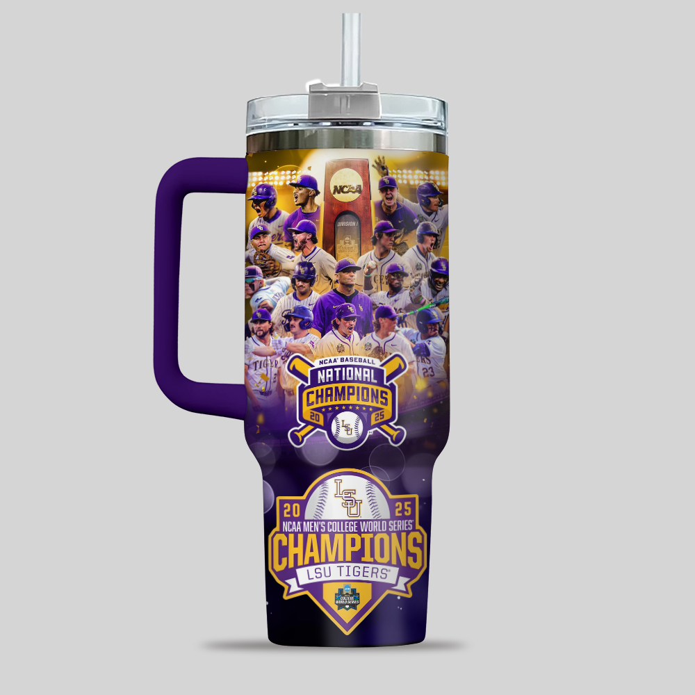 LSU Tigers NCAA Custom Stanley Cup 40 oz 30 oz Tumbler With HandleTVC2301126 - Image 3