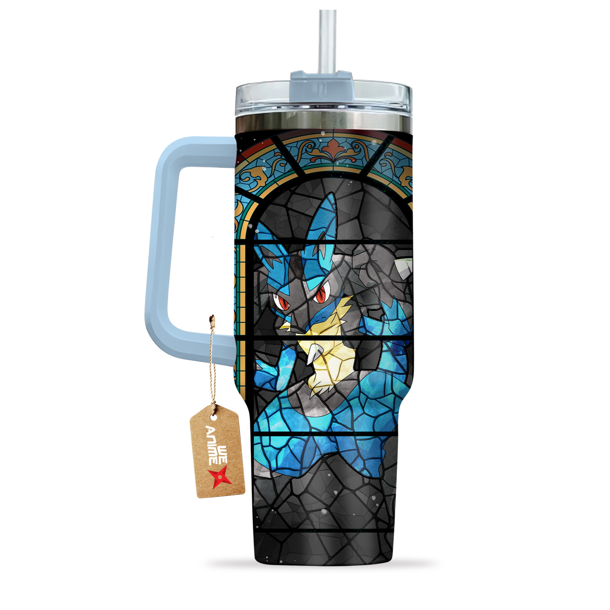 Lucario Pokemon Anime Custom Stanley Cup 40 oz 30 oz Tumbler With HandleTVC2301135 - Image 3