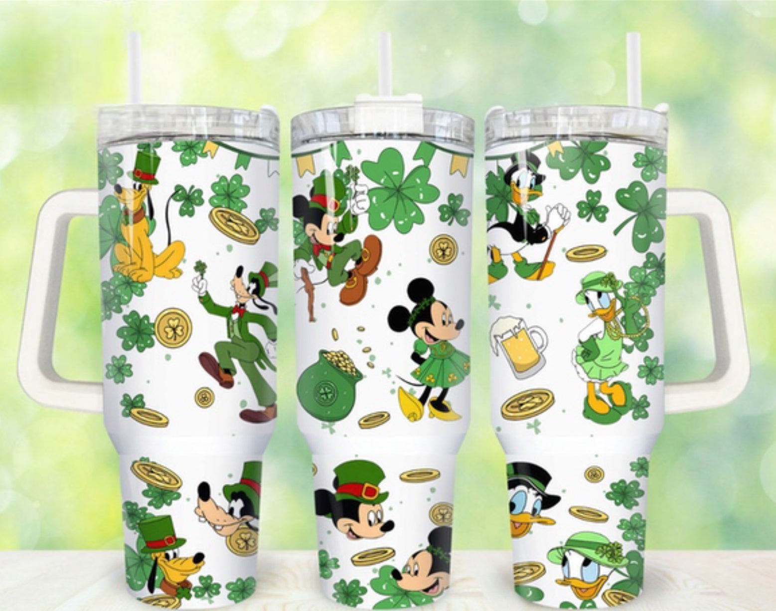 Lucky Mickey Mouse Cartoon Custom Stanley Cup 40 oz 30 oz Tumbler With HandleTVC2301756