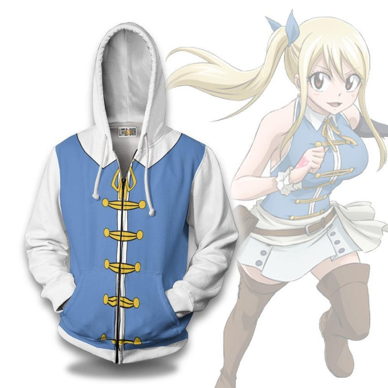 Lucy Heartfilia 3D All Over Print Hoodie, Zip Hoodie
