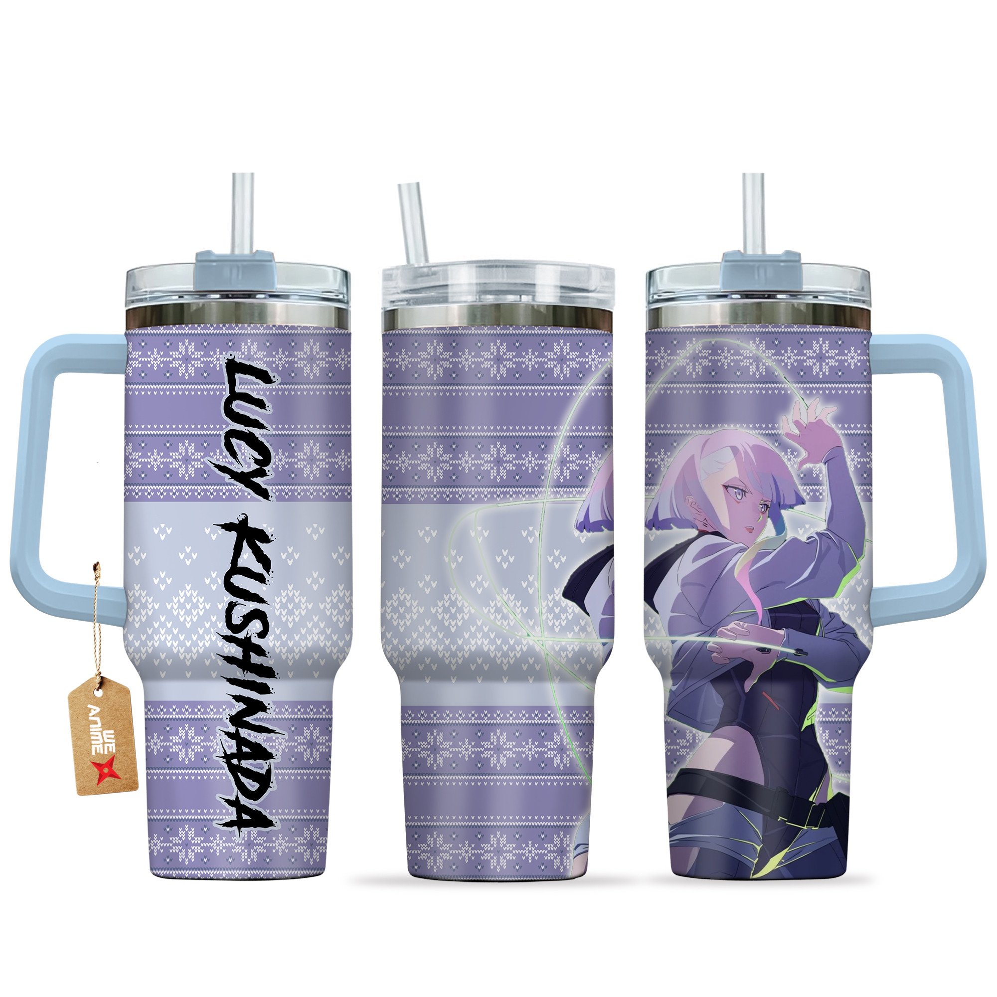 Lucyna Kushinada Cyberpunk Anime Custom Stanley Cup 40 oz 30 oz Tumbler With HandleTVC2301164