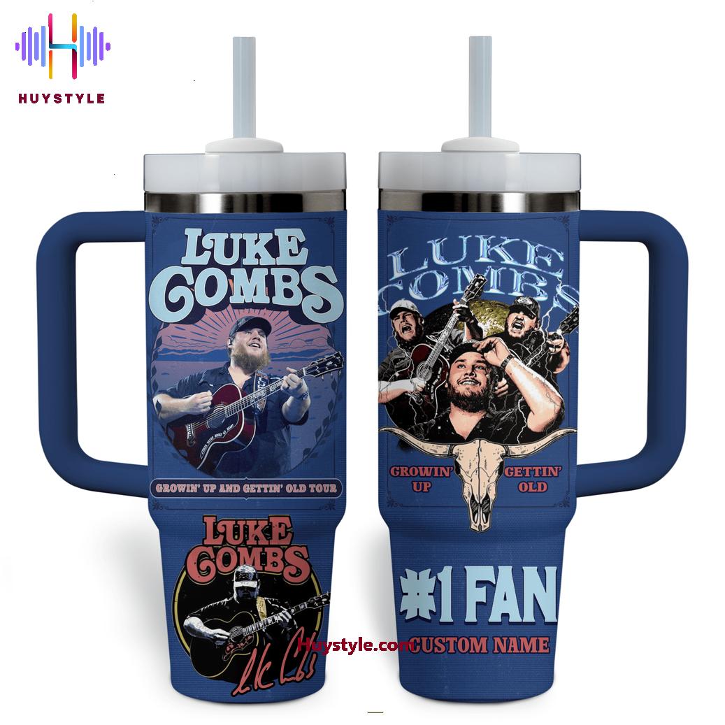 Luke Combs Music Custom Stanley Cup 40 oz 30 oz Tumbler With HandleTVC2301704