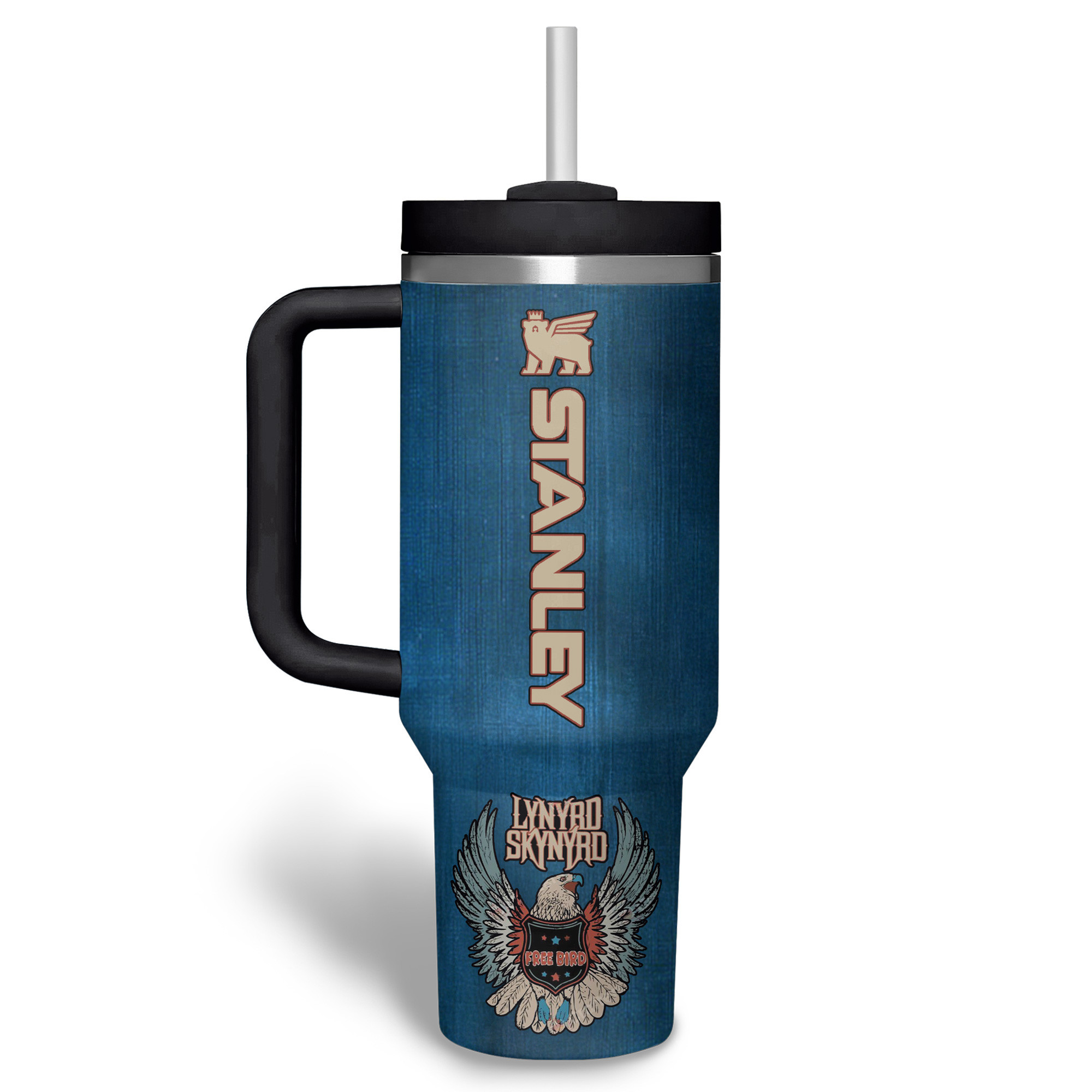 Lynyrd Skynyrd Music Custom Stanley Cup 40 oz 30 oz Tumbler With HandleTVC2301179 - Image 4