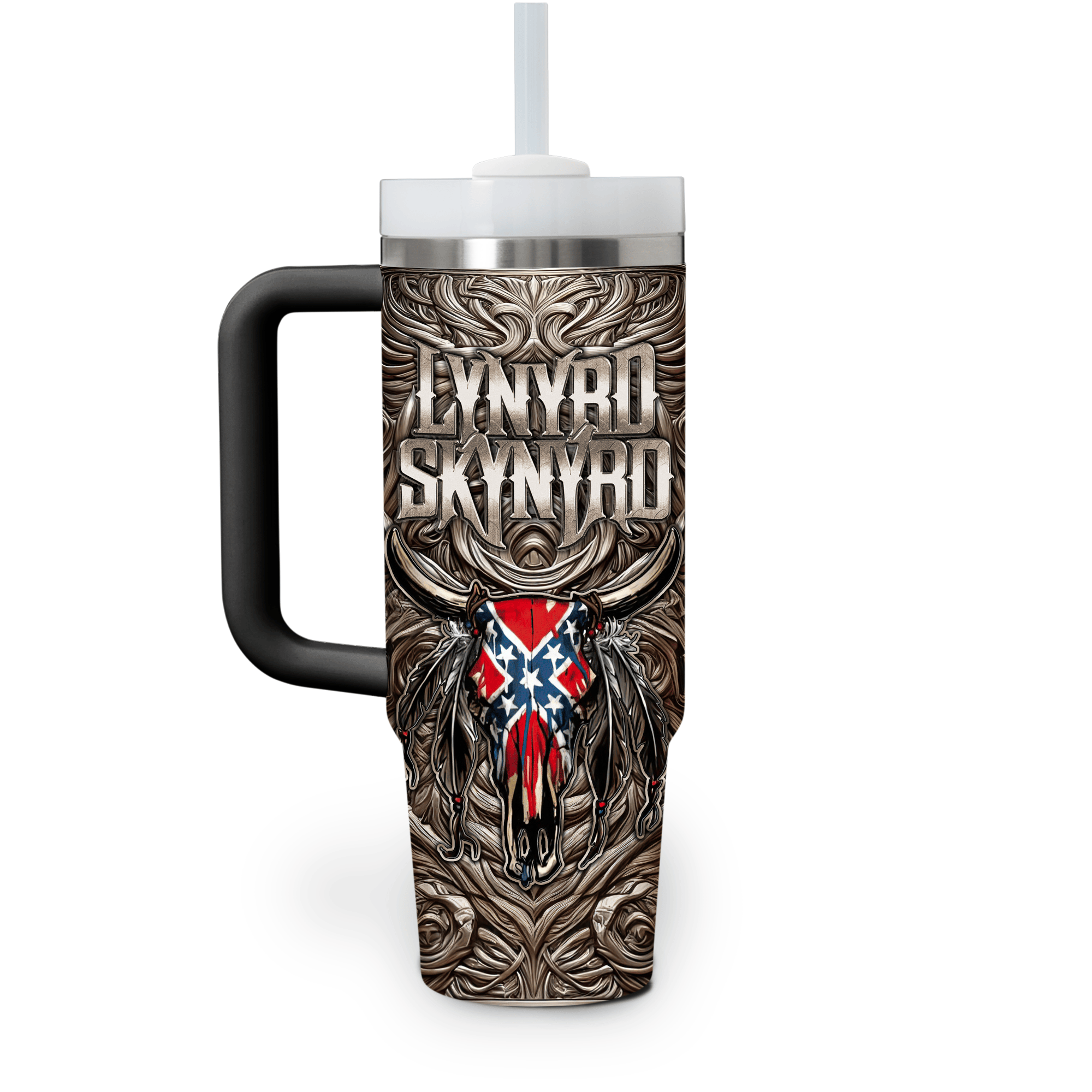 Lynyrd Skynyrd Music Custom Stanley Cup 40 oz 30 oz Tumbler With HandleTVC2301527 - Image 3