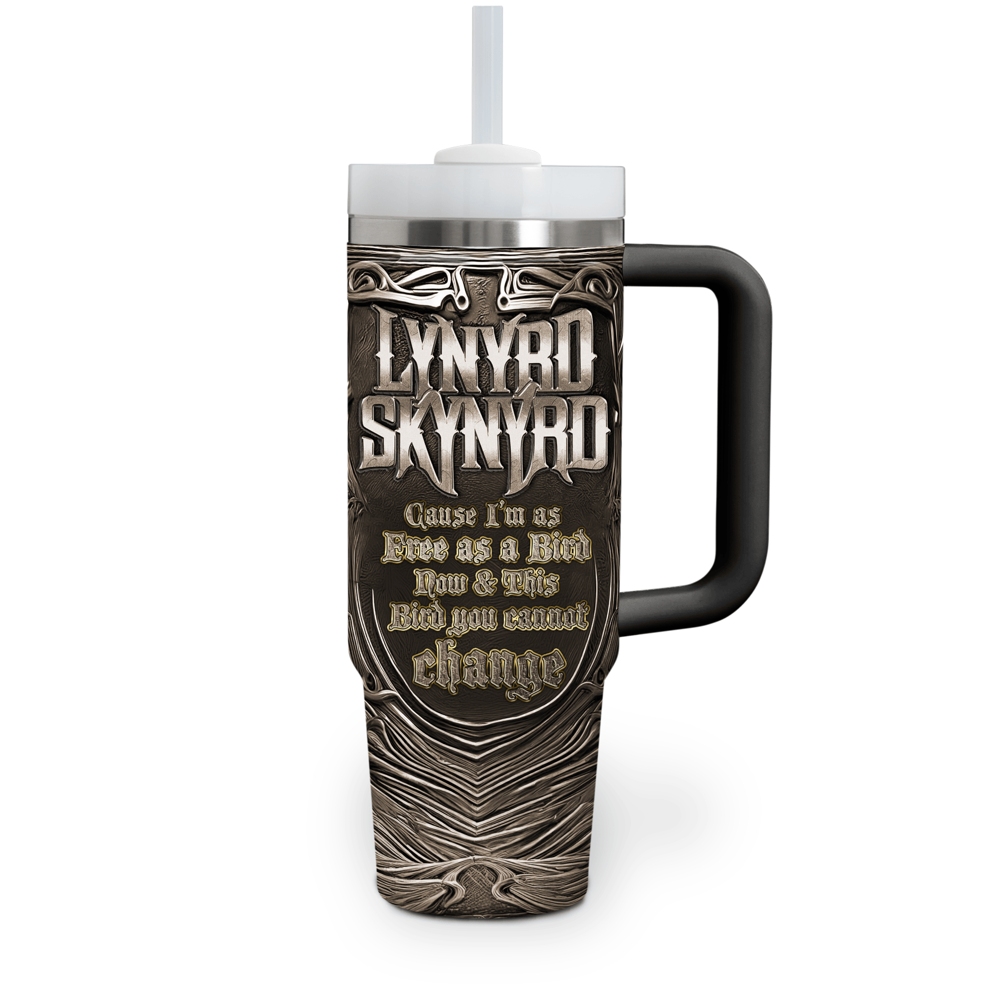 Lynyrd Skynyrd Music Custom Stanley Cup 40 oz 30 oz Tumbler With HandleTVC2301527 - Image 4