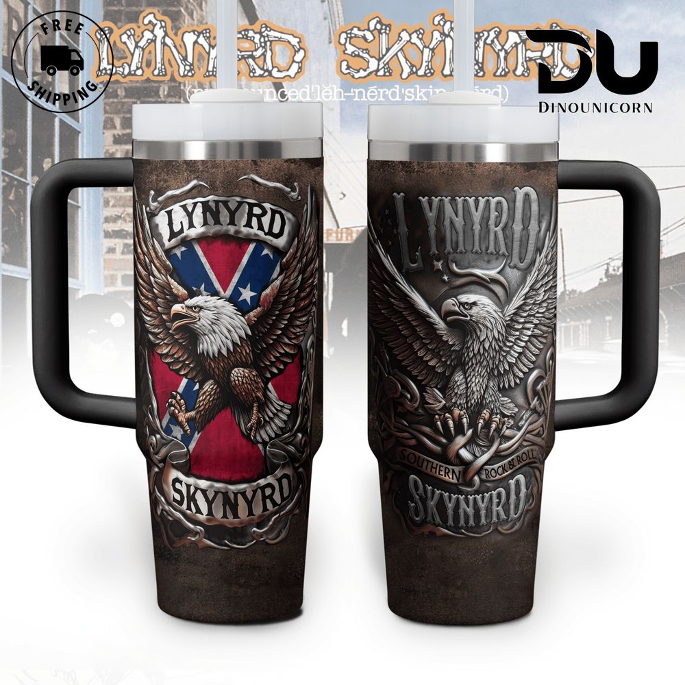 Lynyrd Skynyrd Music Custom Stanley Cup 40 oz 30 oz Tumbler With HandleTVC2301710