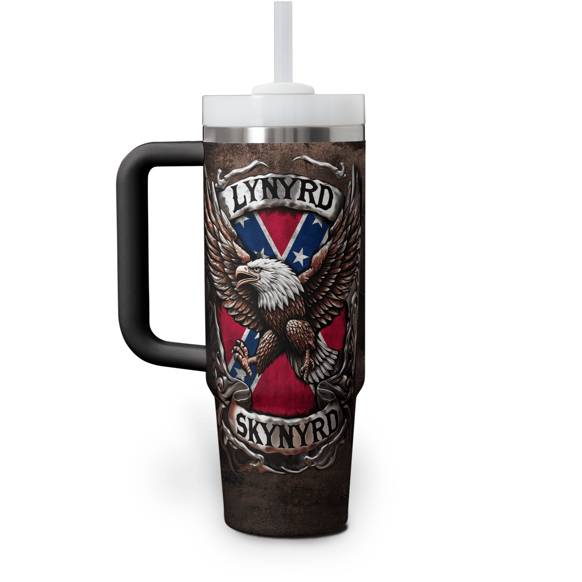 Lynyrd Skynyrd Music Custom Stanley Cup 40 oz 30 oz Tumbler With HandleTVC2301770 - Image 4