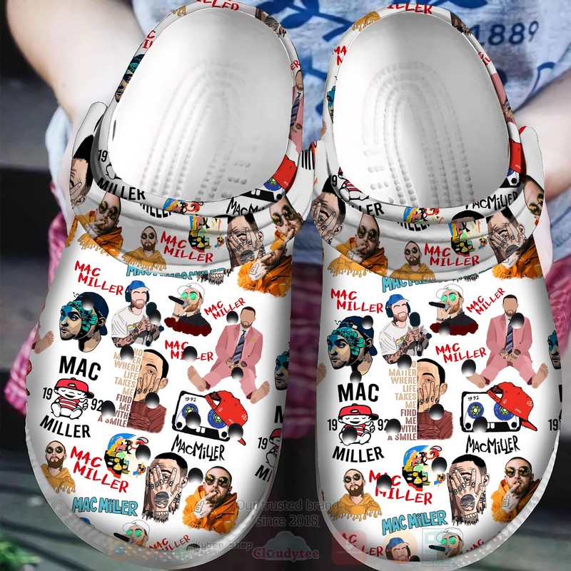 Mac Miller Music Crocs Crocband Clogs Shoes Comfortable For Men Women and Kids