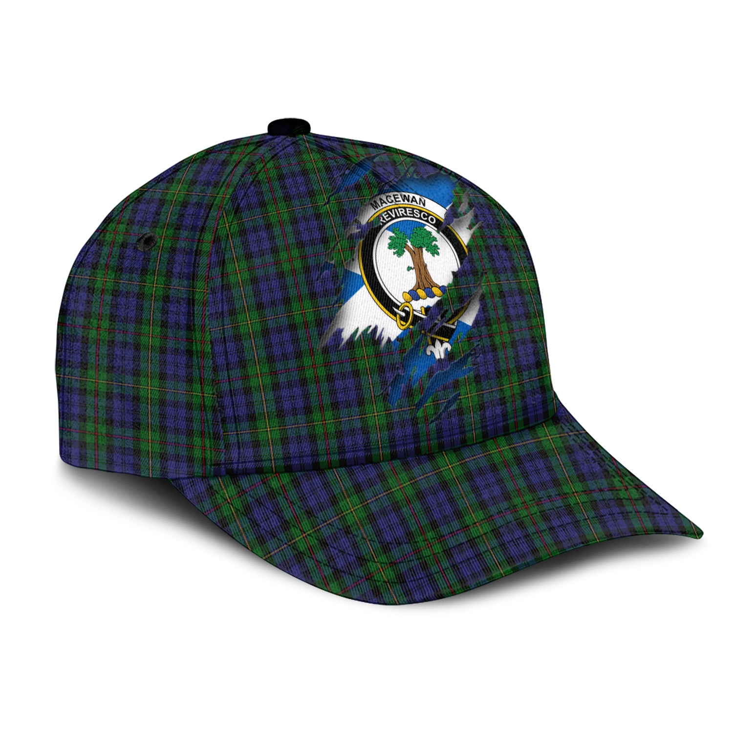 MacEwan (MacEwen) Tartan Plaid Cap, Family Crest In Me Style Tartan Baseball Cap TS23 Trucker Hats Custom Hats Gifts For Men & Women