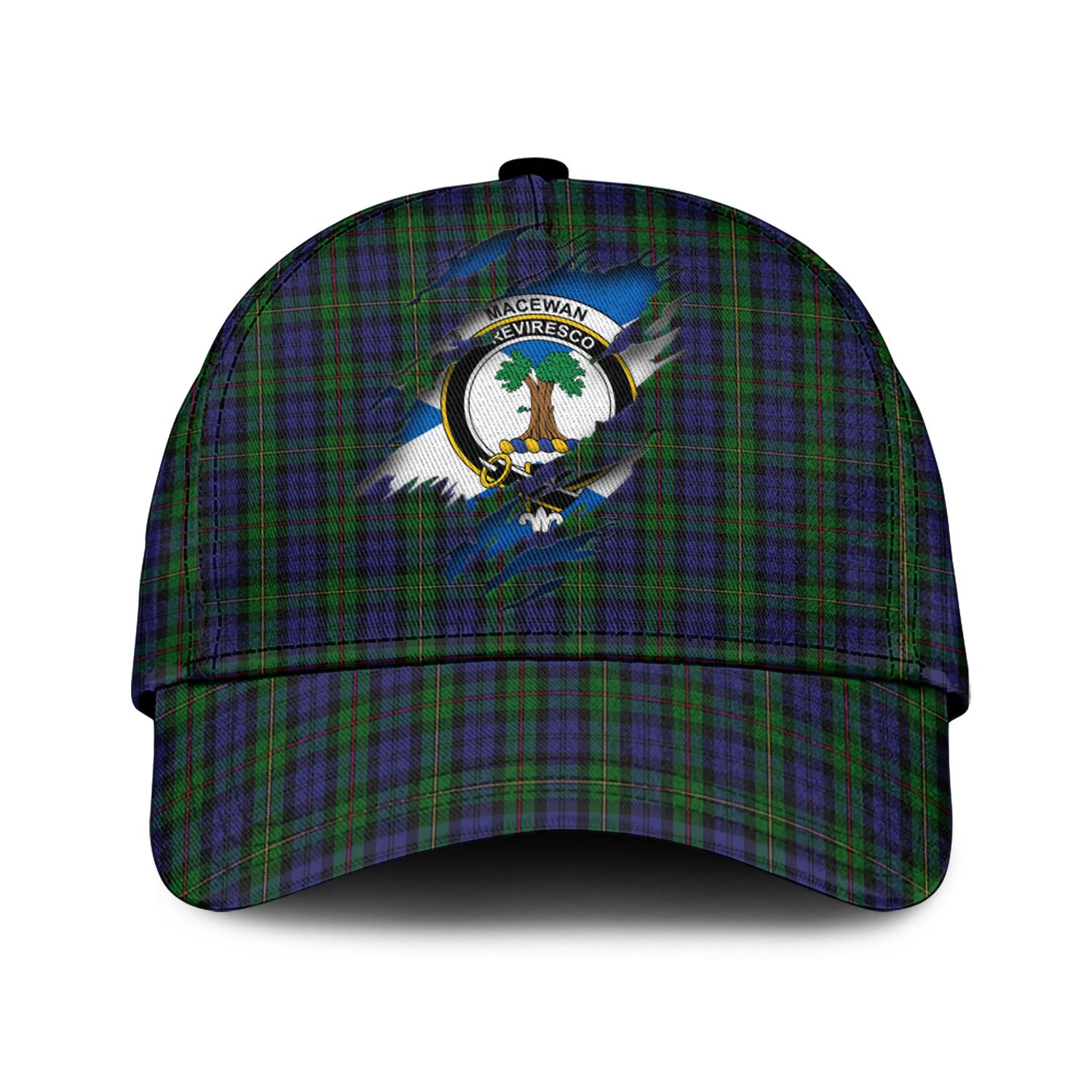 MacEwan (MacEwen) Tartan Plaid Cap, Family Crest In Me Style Tartan Baseball Cap TS23 Trucker Hats Custom Hats Gifts For Men & Women