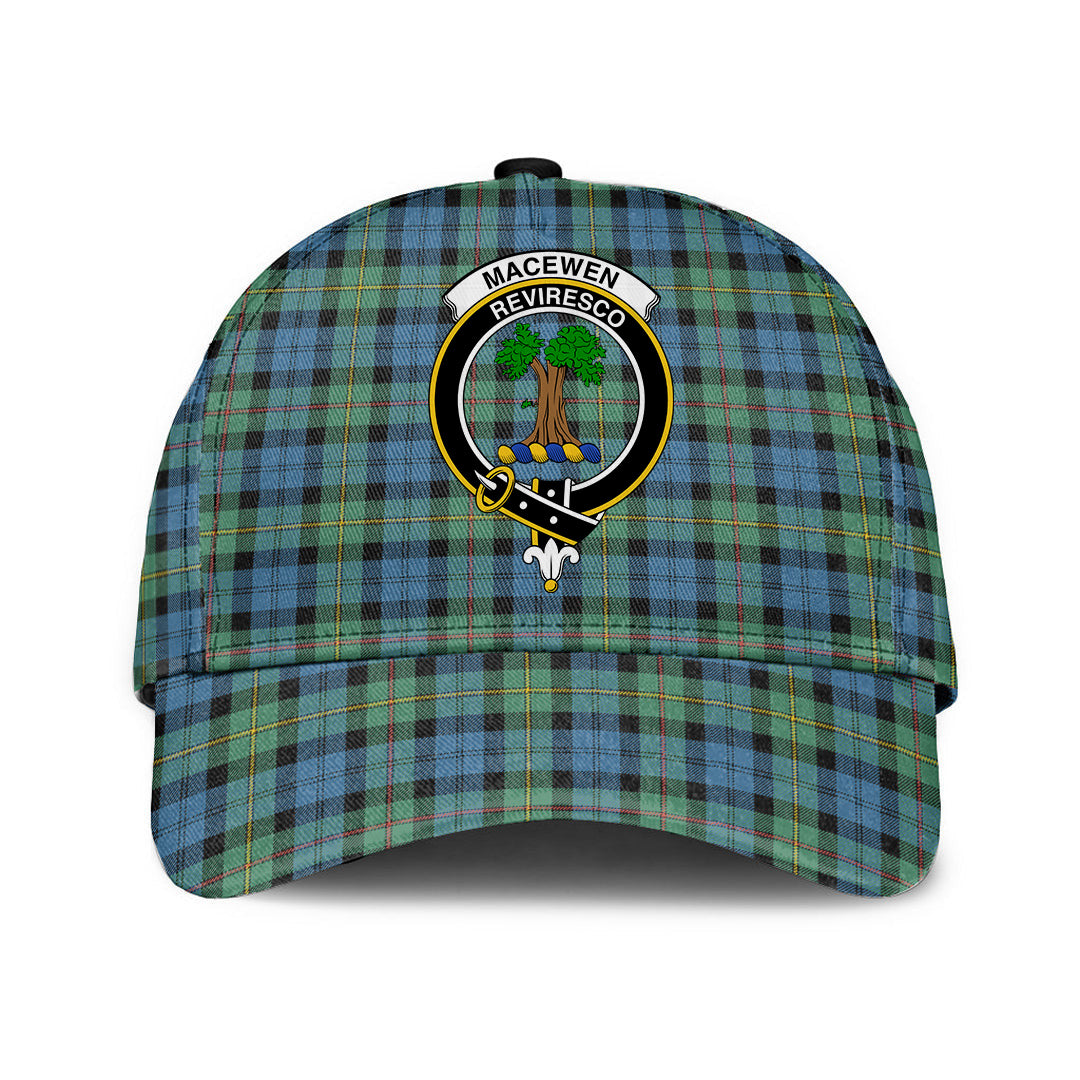MacEwen Ancient Tartan Baseball Cap, Tartan Plaid Cap with Family Crest K23 Trucker Hats Custom Hats Gifts For Men & Women