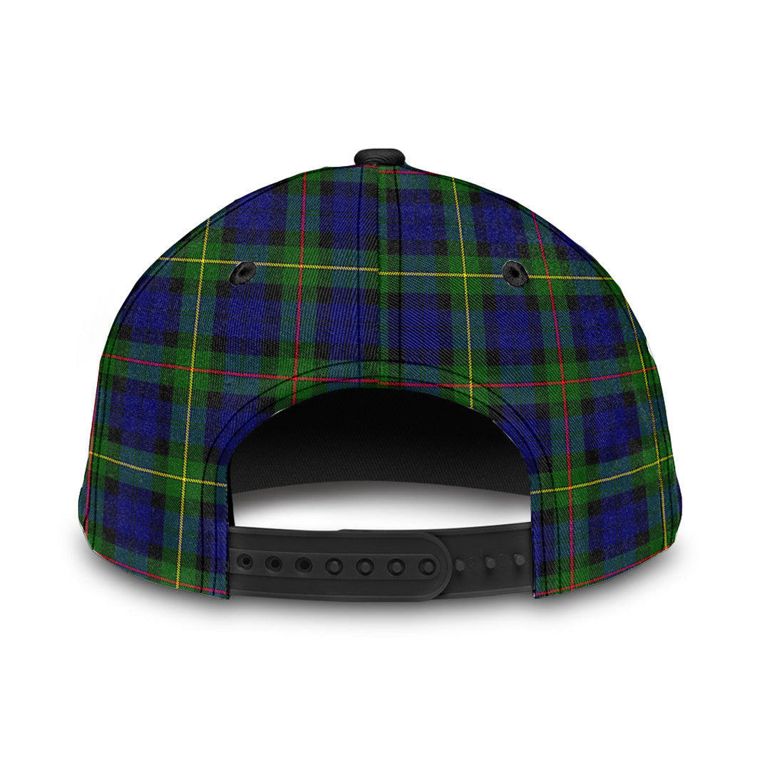 MacEwen Modern Tartan Baseball Cap, Tartan Plaid Cap with Family Crest K23 Trucker Hats Custom Hats Gifts For Men & Women