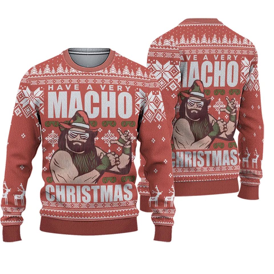 Macho Man Randy Savage Ugly Sweater