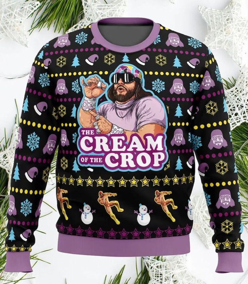 Macho Man Randy Savage Ugly Sweater, Christmas Sweater 3D