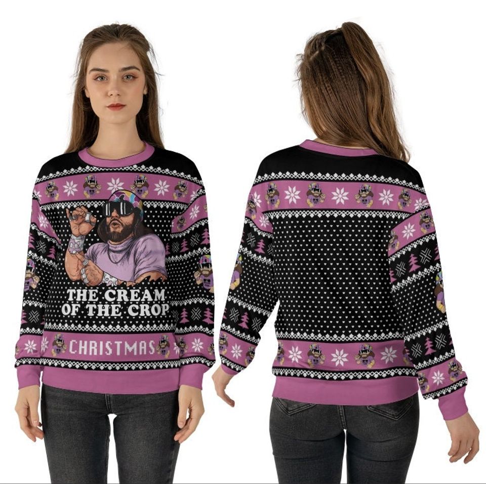 Macho Man Randy Savage Ugly Sweater, Xmas Sweater 3D