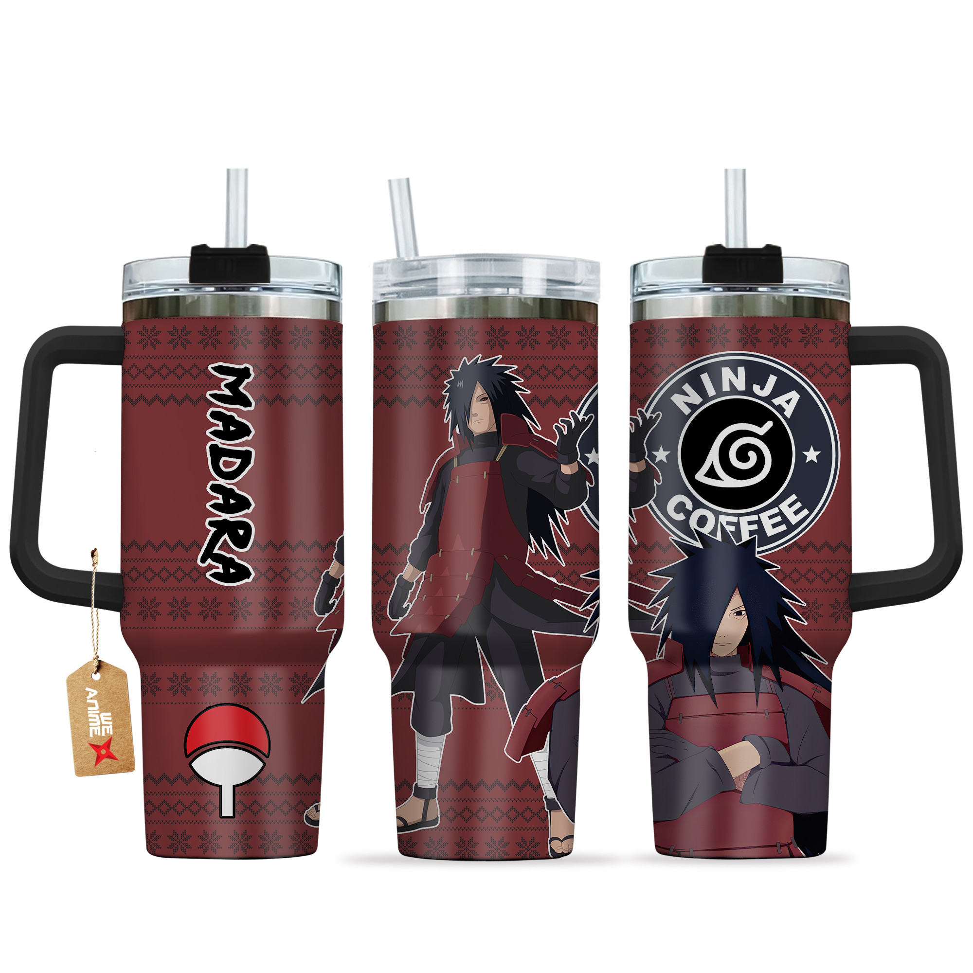 Madara Naruto Anime Custom Stanley Cup 40 oz 30 oz Tumbler With HandleTVC2301162