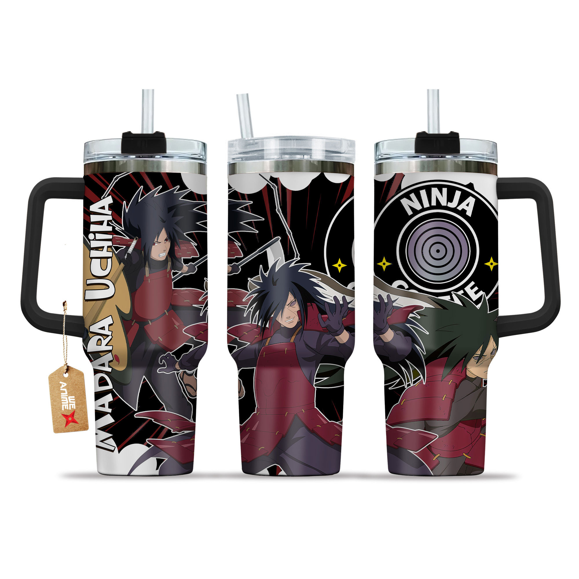 Madara Uchiha Naruto Anime Custom Stanley Cup 40 oz 30 oz Tumbler With HandleTVC2301152