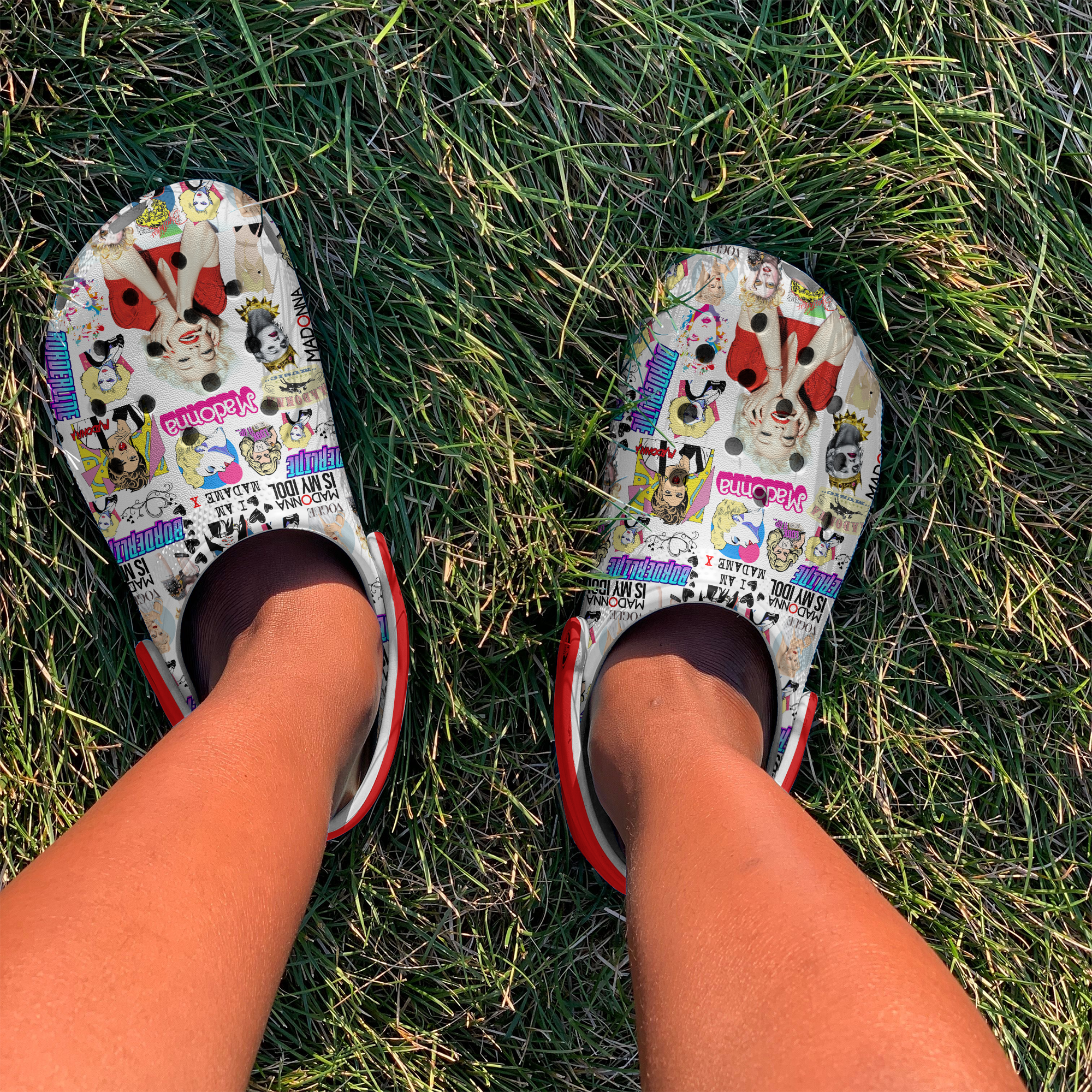 Madonna Music Crocs Crocband Clogs Shoes Comfortable For Men Women and Kids - Image 3