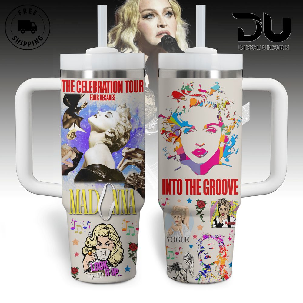 Madonna Music Custom Stanley Cup 40 oz 30 oz Tumbler With HandleTVC2301709