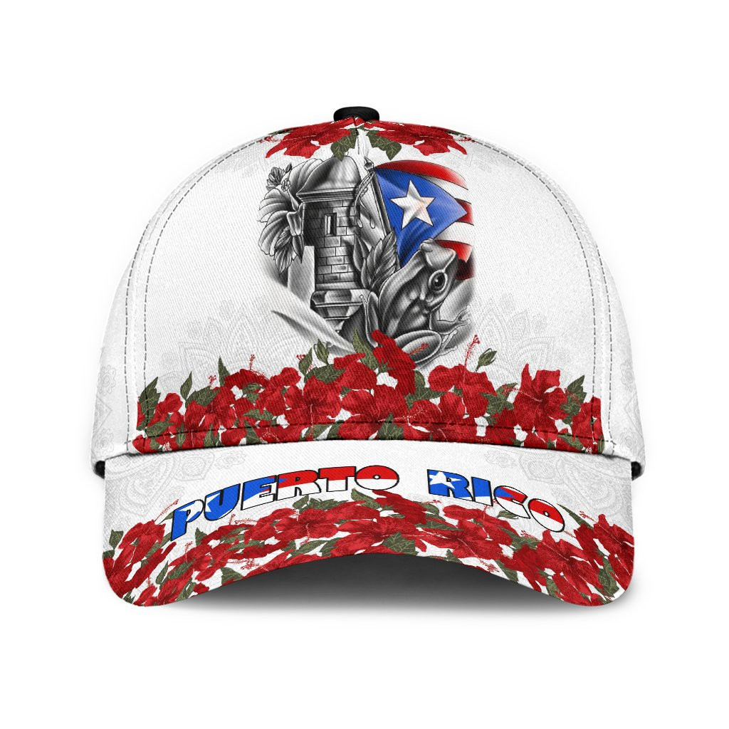 Maga Flower Puerto Rico Classic Cap Trucker Hats Custom Hats Gifts For Men & Women