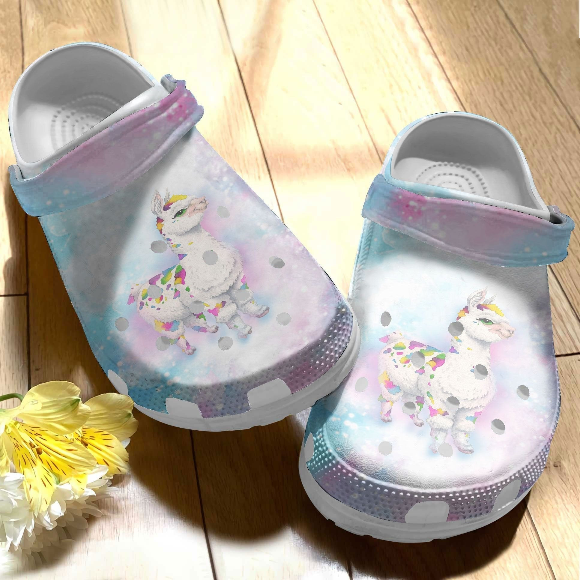 Magical For Alpaca Shoes - Llamas Cartoon clogs Gift For Girl Daughter