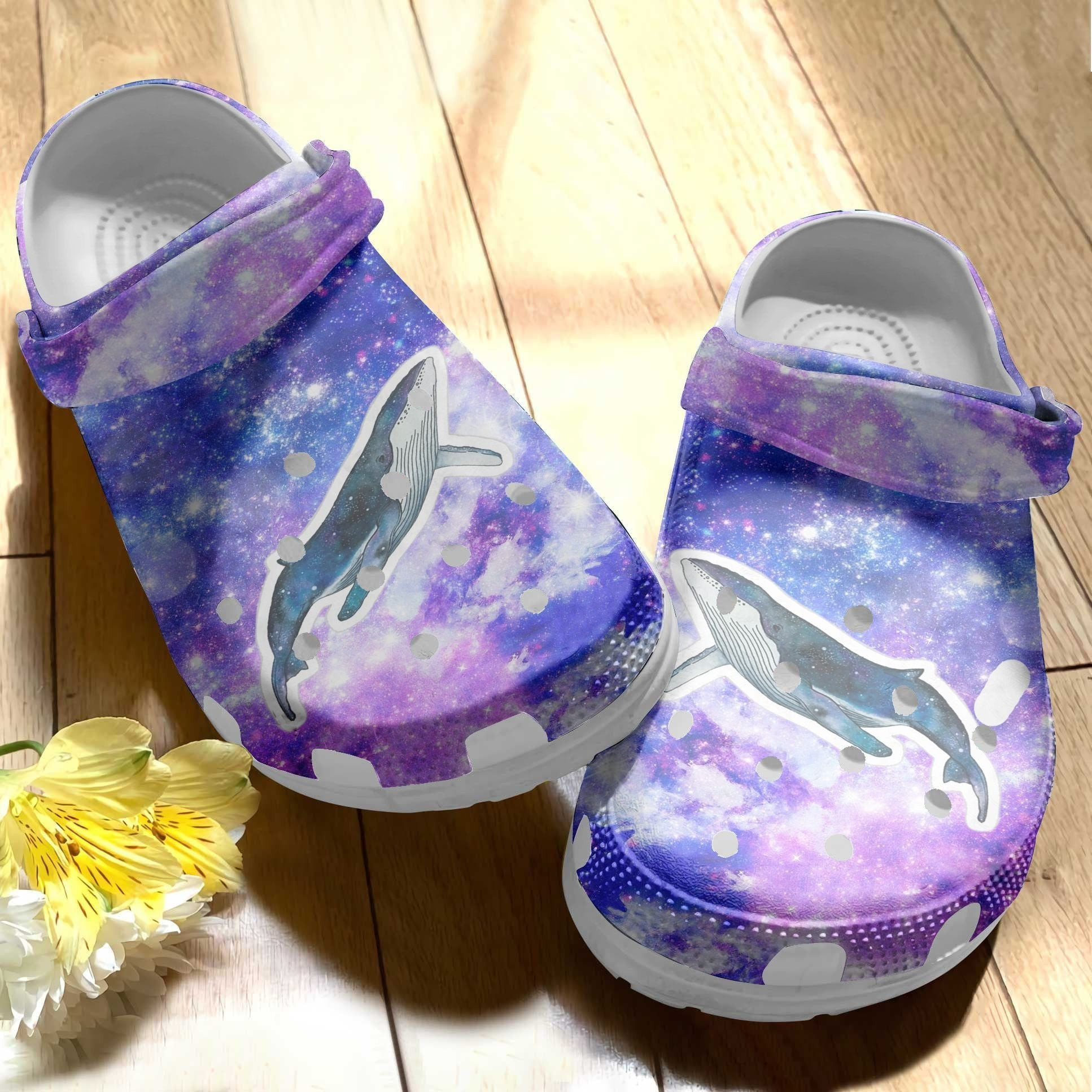 Magical Humpback Whale Shoes - Underwater Animal clogs Gifts
