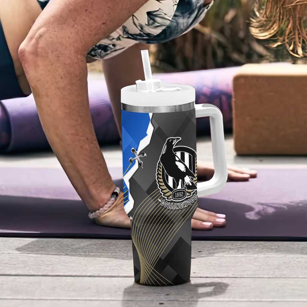 Magpies Football And Eels Rugby Dynamic Style Custom Stanley Cup 40 oz 30 oz Tumbler With HandleTVC2301331 - Image 6